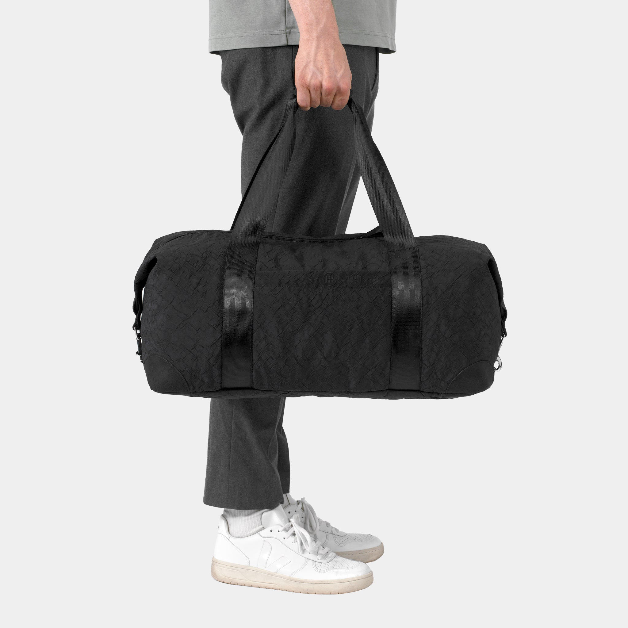 David | Upcycled Airbag Weekend Duffel