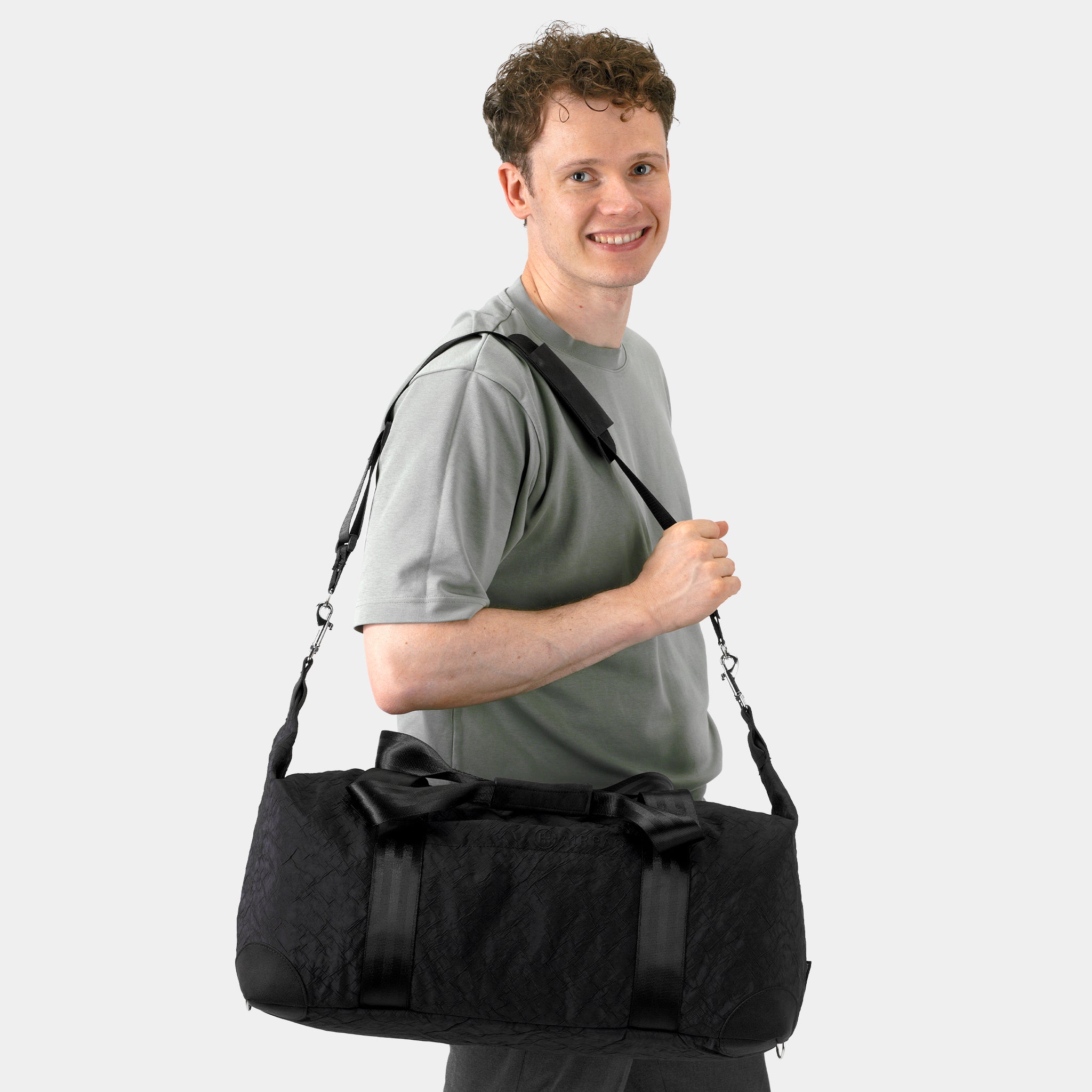 David | Upcycled Airbag Weekend Duffel