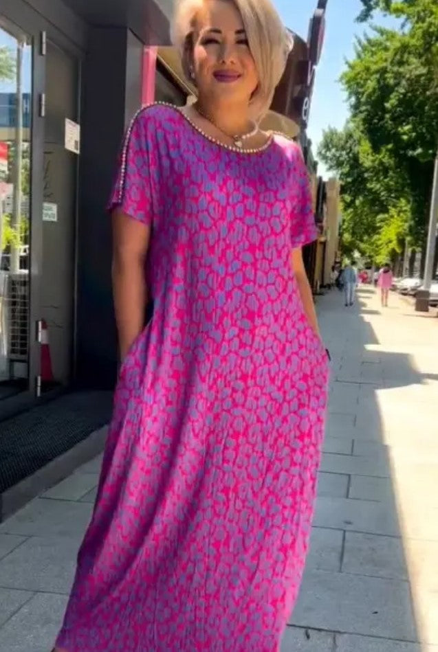 Daphne | Printed Plus Size Dress
