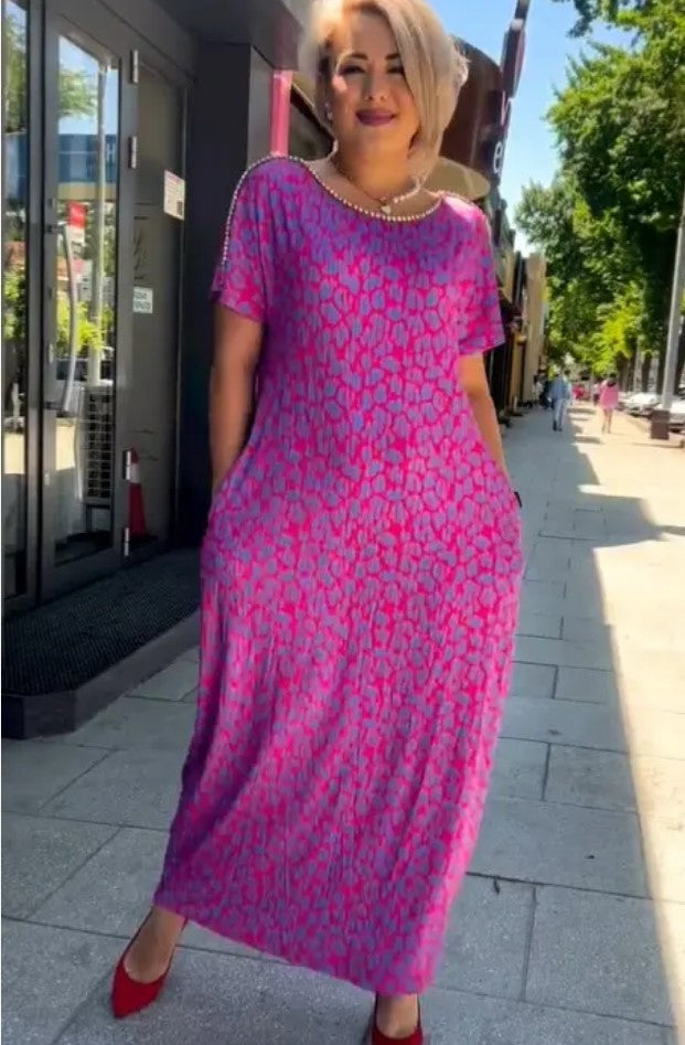 Daphne | Printed Plus Size Dress