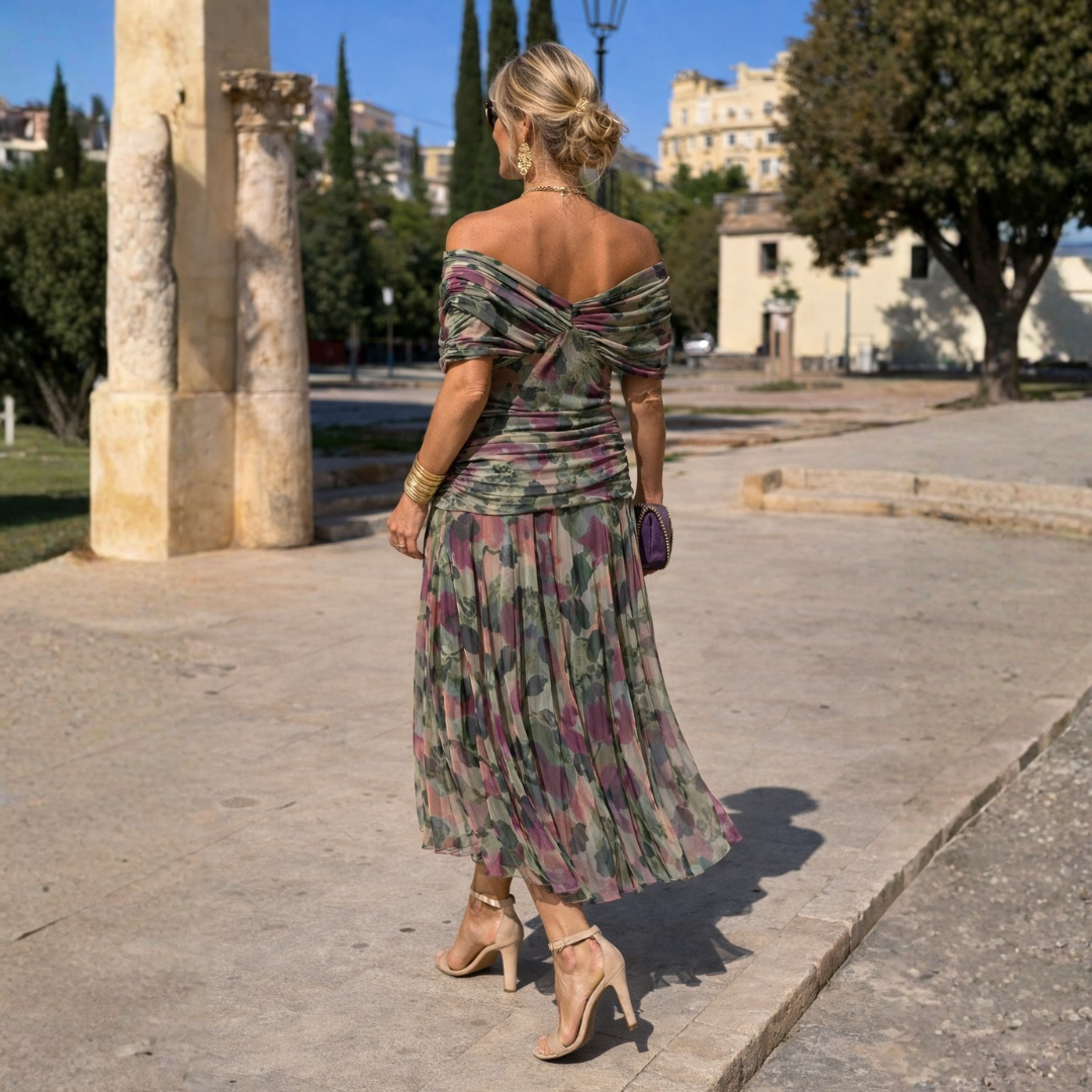 Karabo | Off-Shoulder Mermaid Maxi Dress
