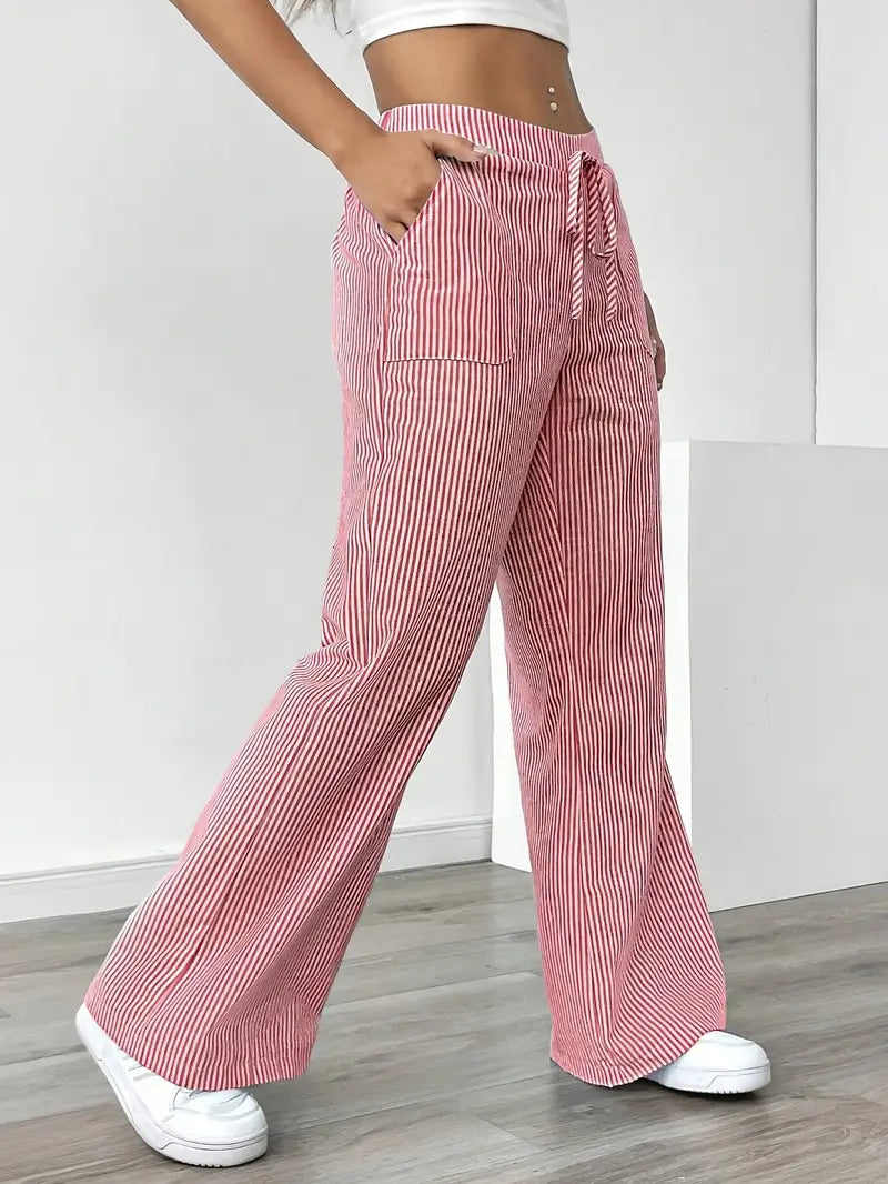 Noémie | Drawstring Casual Pants