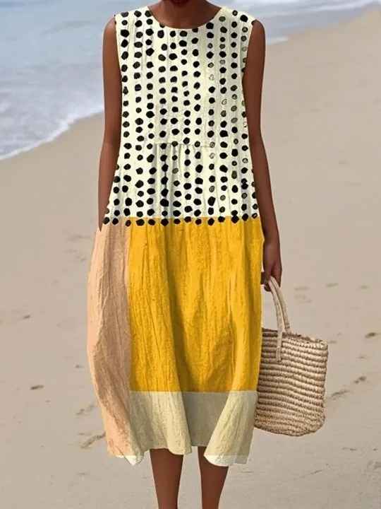 Delphine | Vintage-Inspired Flowy Summer Dress