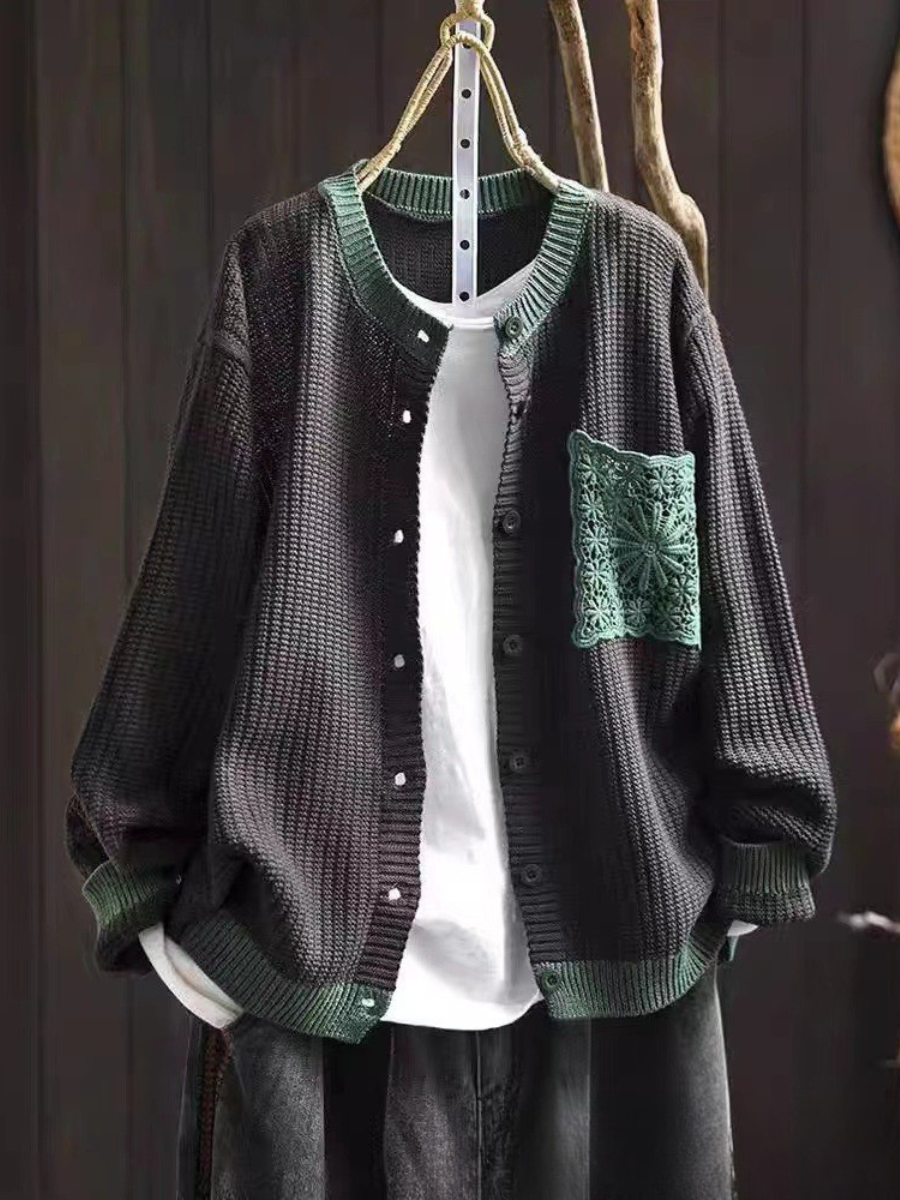 Gabrielle | Textured Knit Cardigan