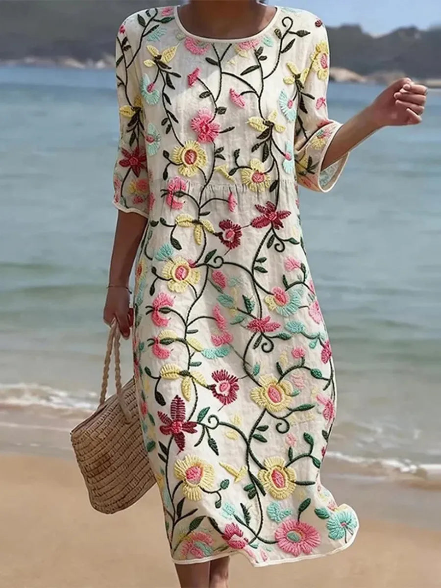 Margot | Floral Maxi Dress