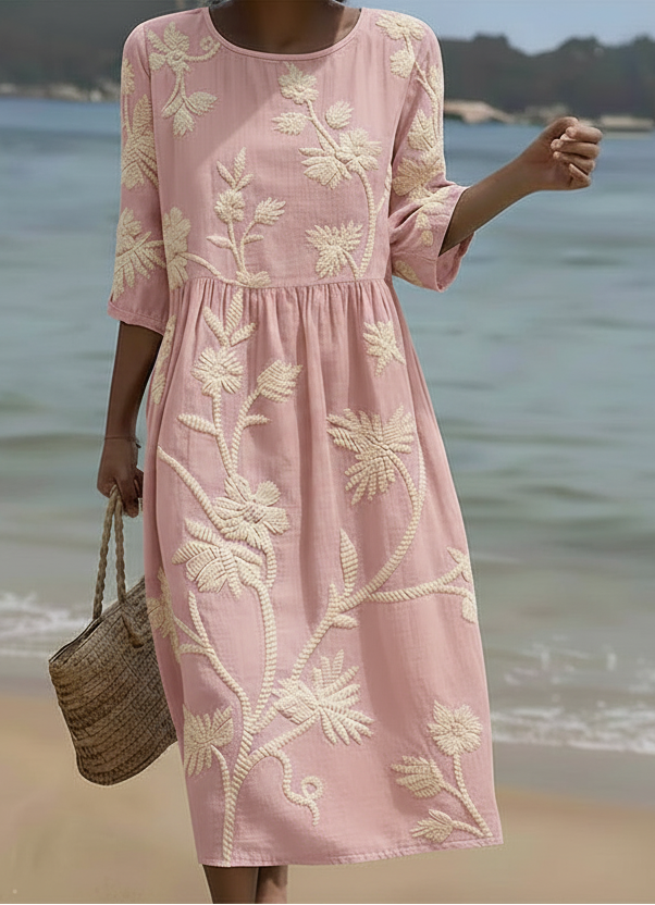 Chloé | Botanical Print Midi Dress
