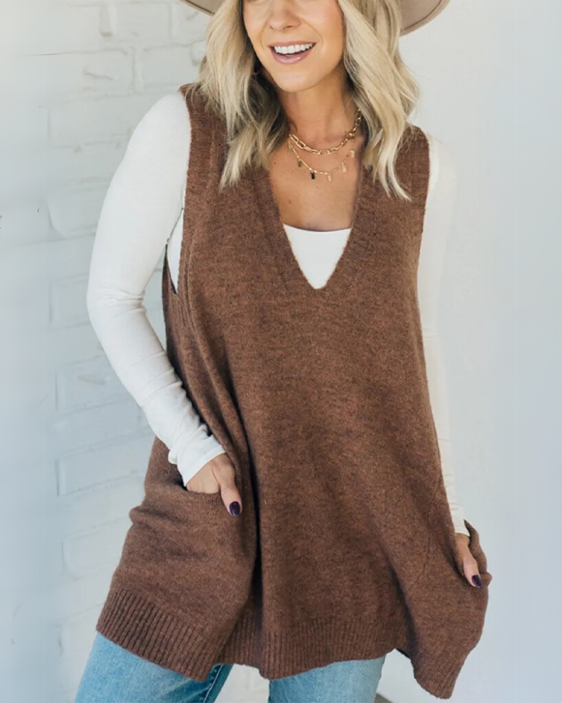 Chloé | Soft Knit Layering Vest