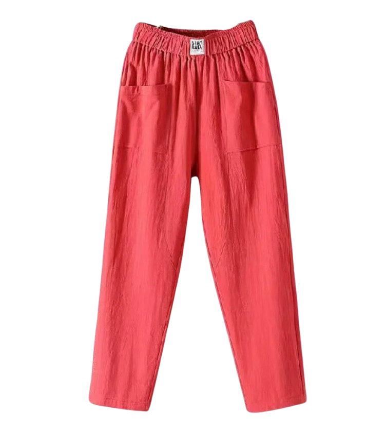 Amélie | Lightweight Linen Trousers
