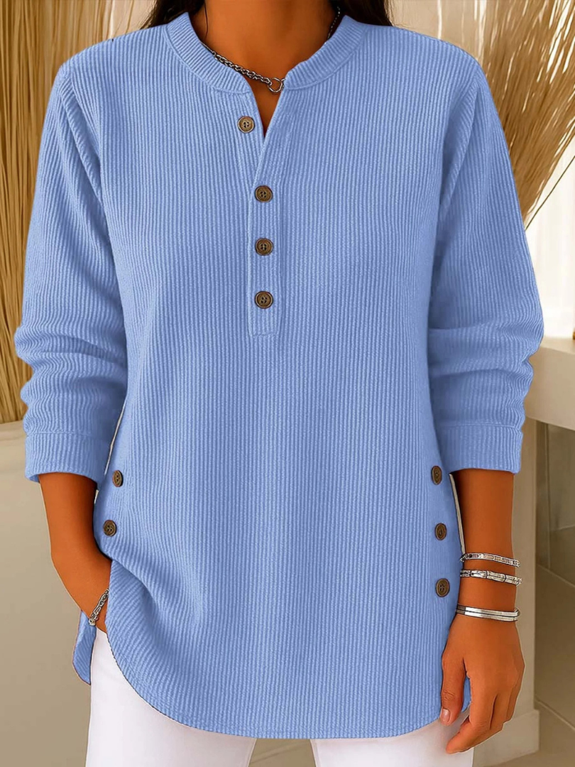 Lintle | Button Henley Top