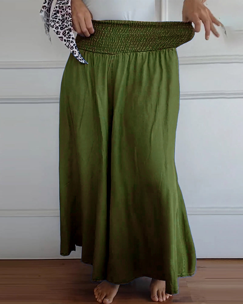 Delphine | Flowing Wide-Leg Trousers