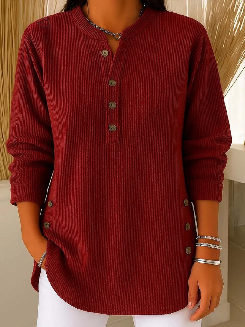 Lintle | Button Henley Top