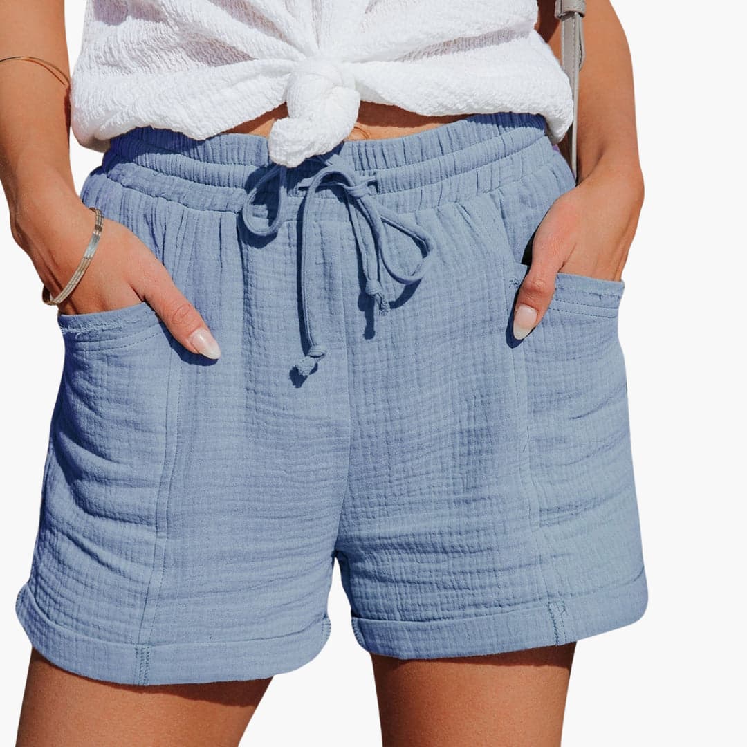 Aurora | Casual Drawstring Shorts