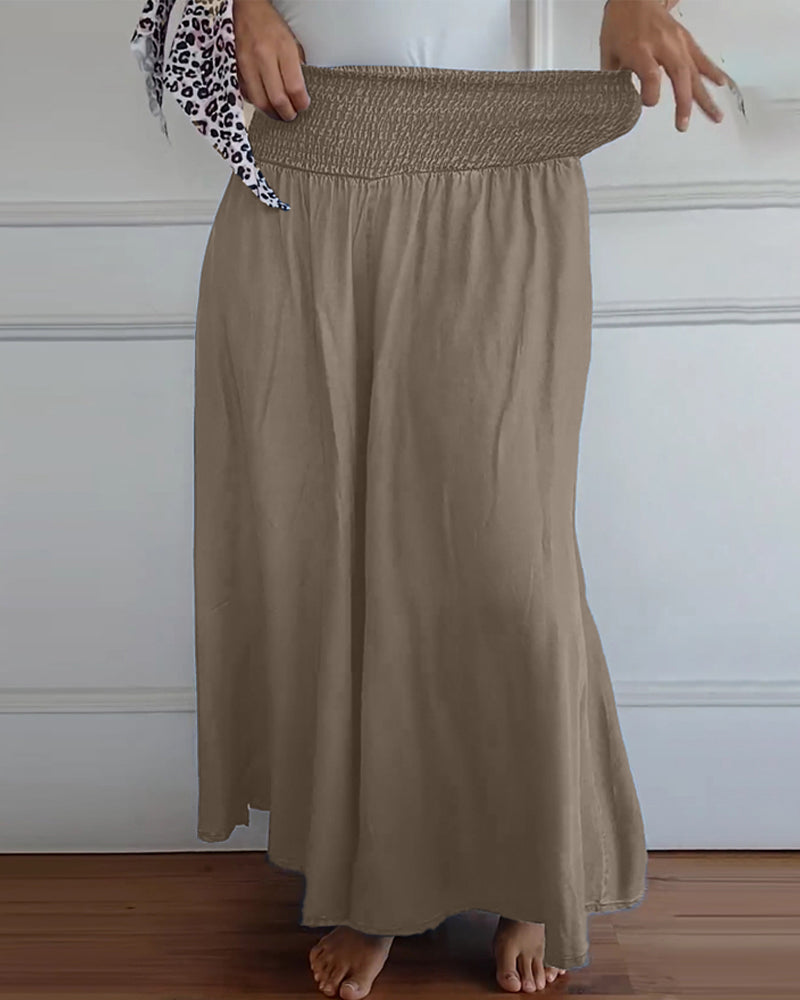 Delphine | Flowing Wide-Leg Trousers