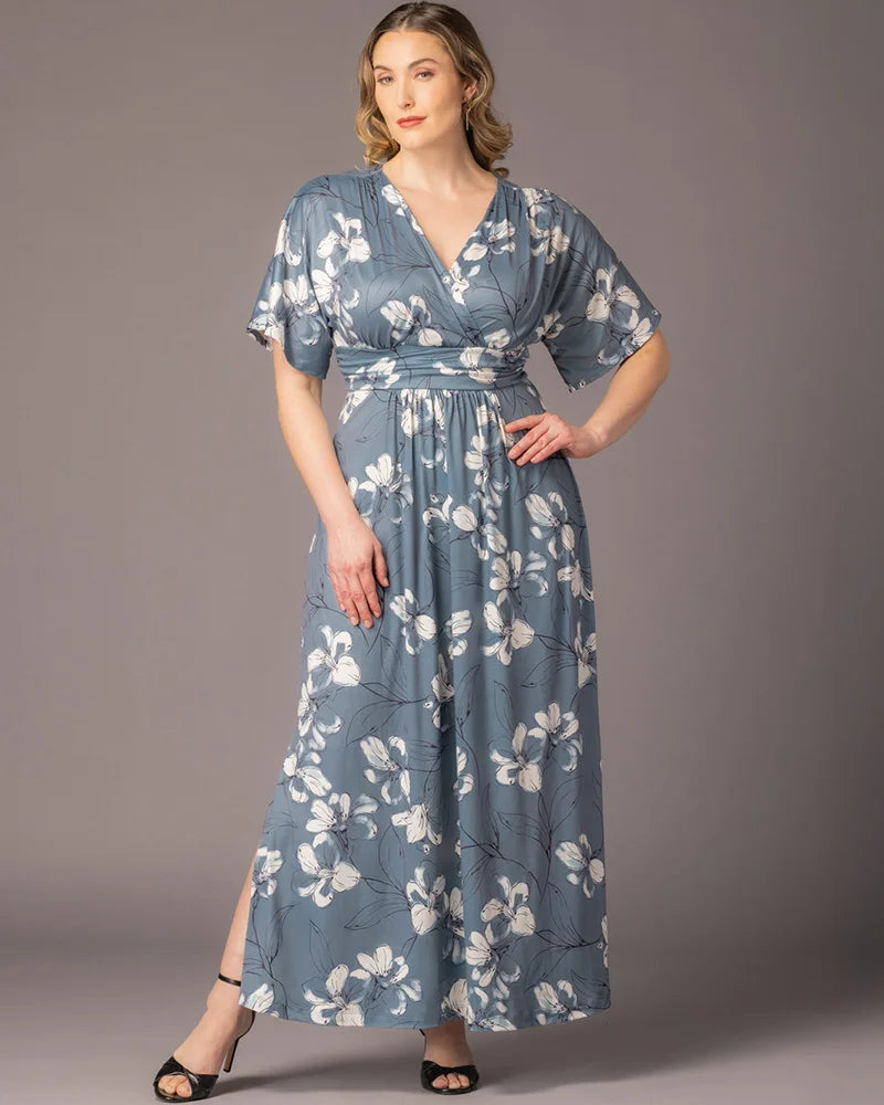 Babalwa | Floral Empire Waist Maxi Dress