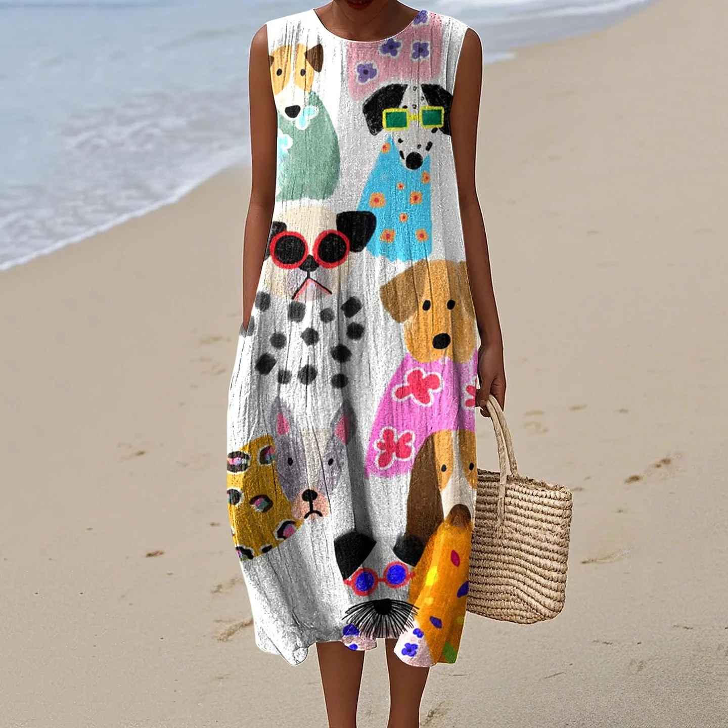 Delphine | Vintage-Inspired Flowy Summer Dress