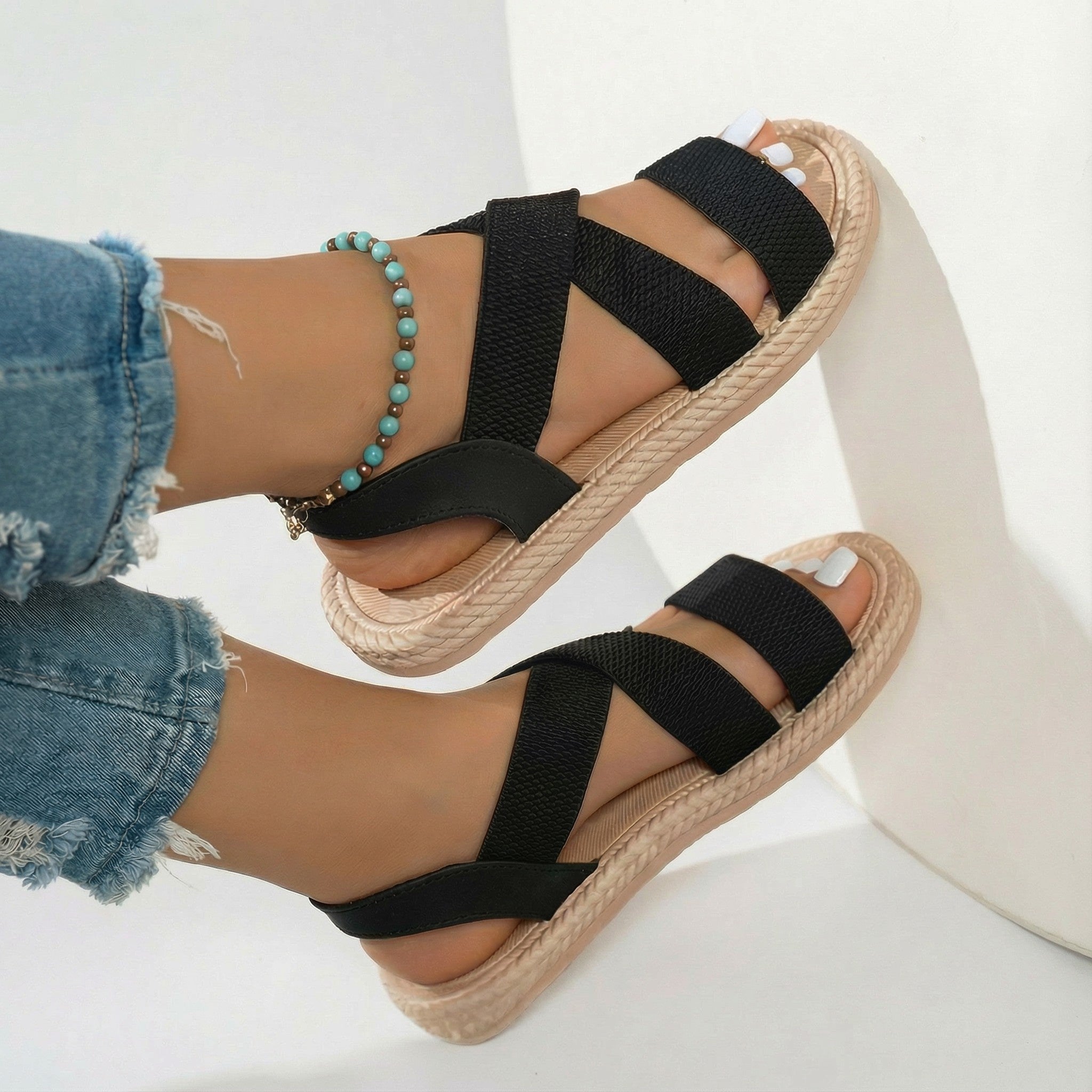 Giulia | Lightweight Roman-Strap Sandals