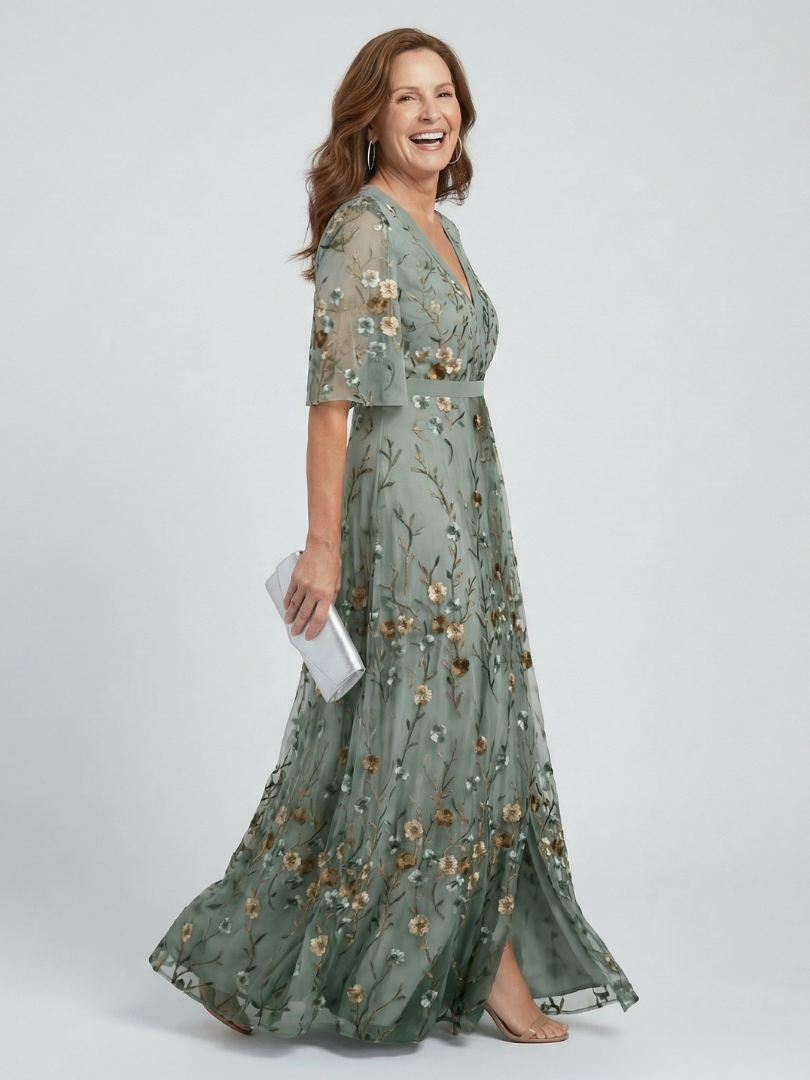 Seraphina | Floral Halter Maxi Dress