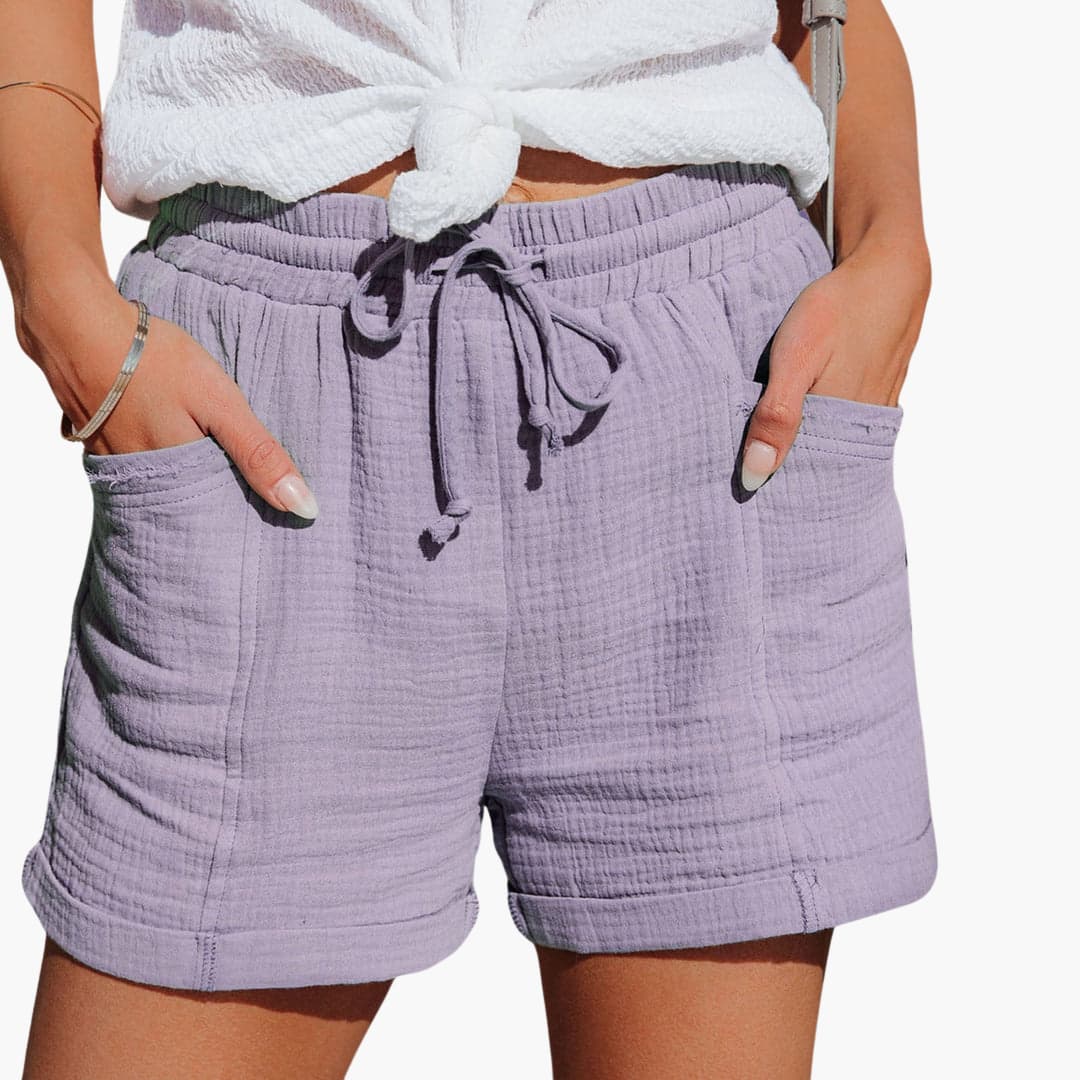 Aurora | Casual Drawstring Shorts