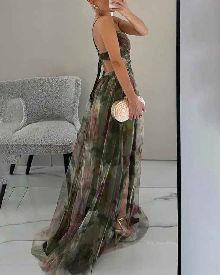 Rosalie | Classic Floral Midi Dress