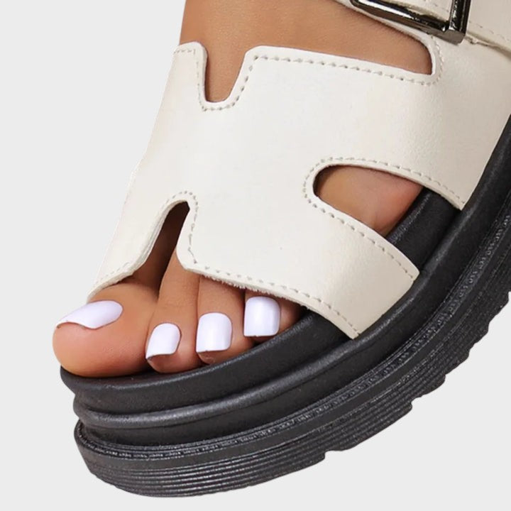 Séraphine | H-Strap Orthopedic Sandals