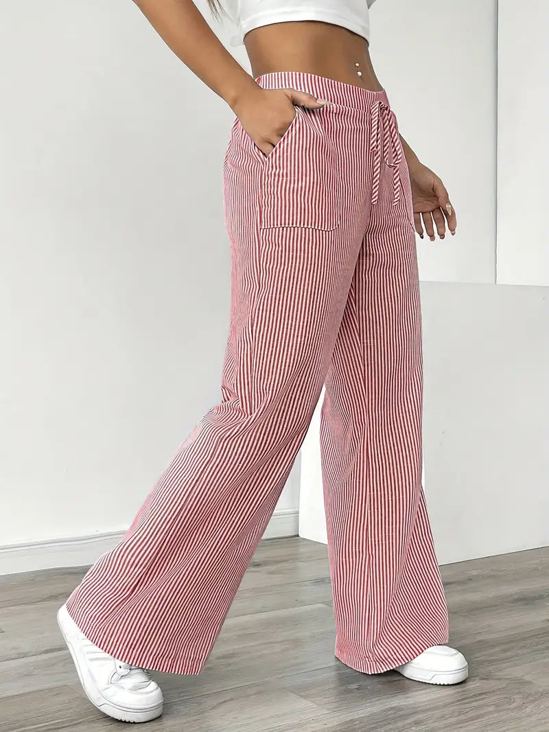 Noémie | Drawstring Casual Pants