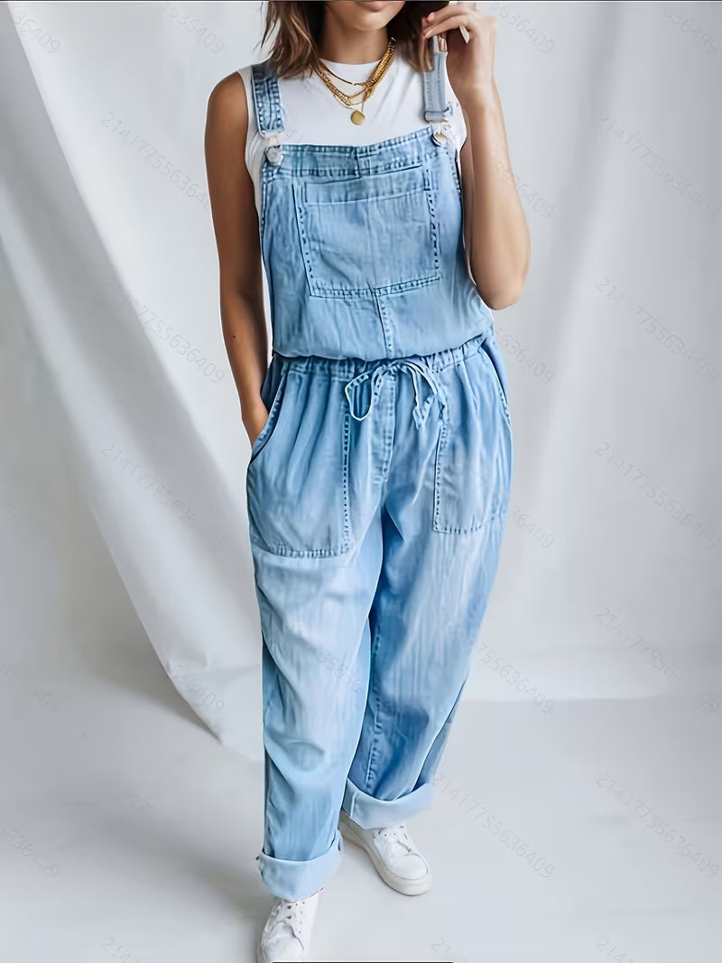 Ophelia | Relaxed Denim Overall