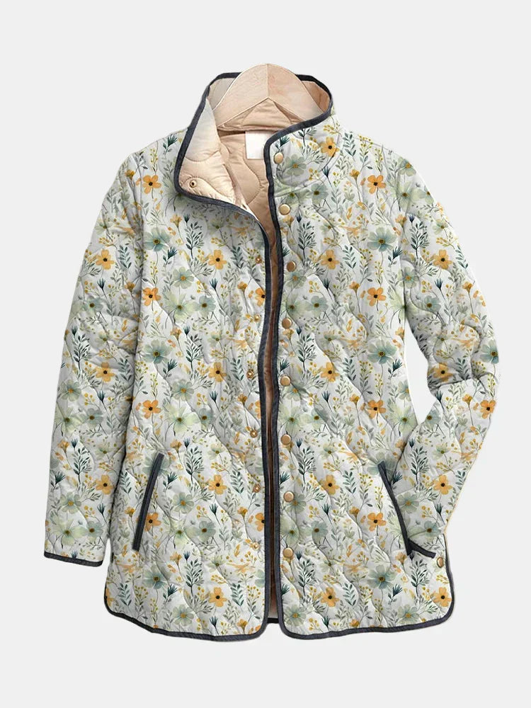Isabelle | Floral Quilted Jacket