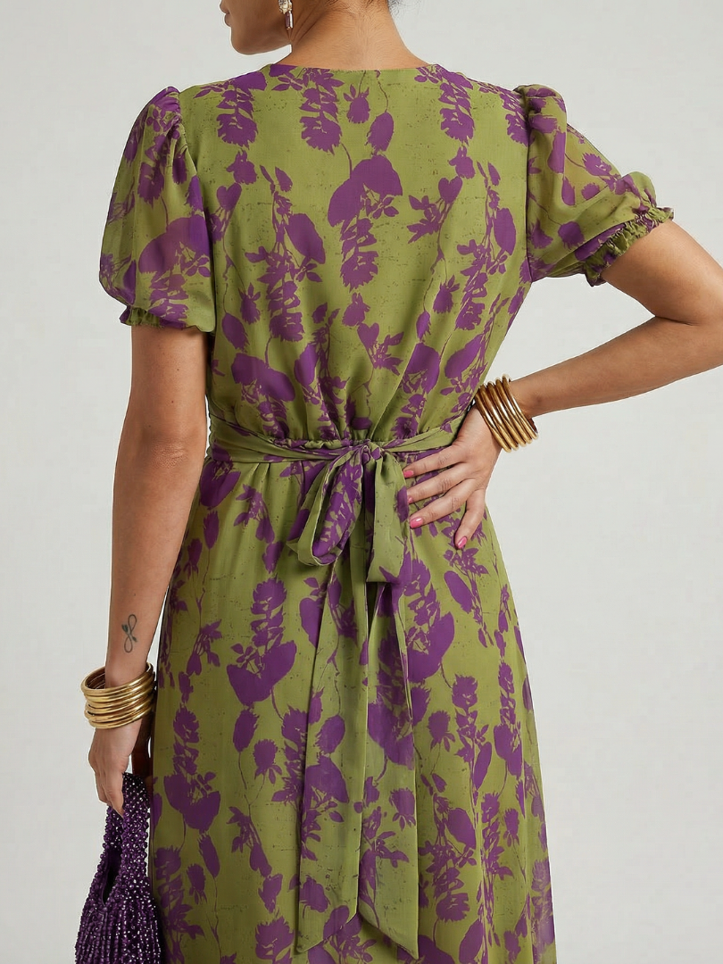 Margot | Relaxed Floral Midi Dress