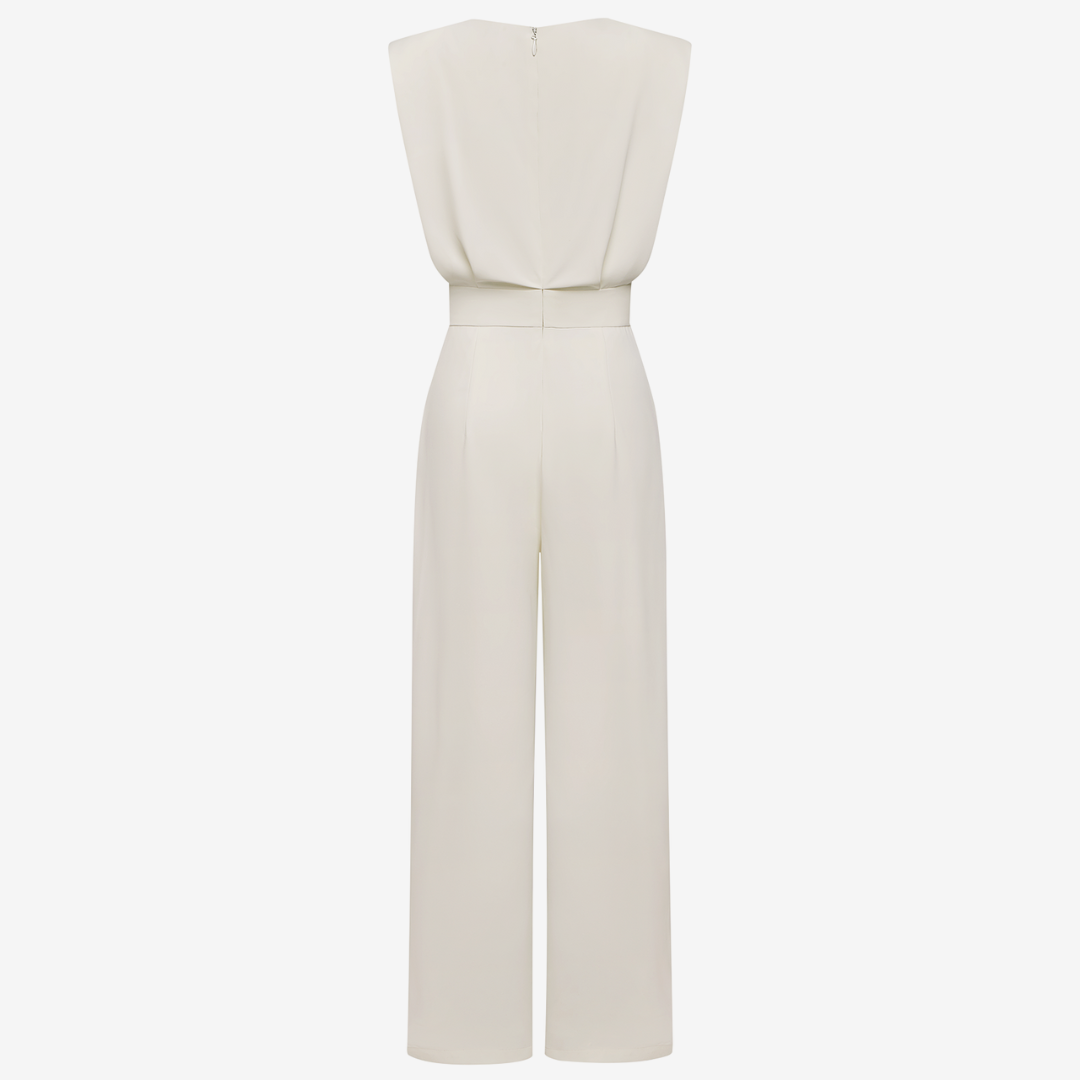 Relebohile | Belted Fluid Jumpsuit