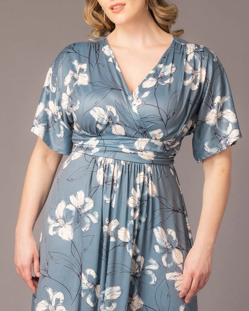 Babalwa | Floral Empire Waist Maxi Dress