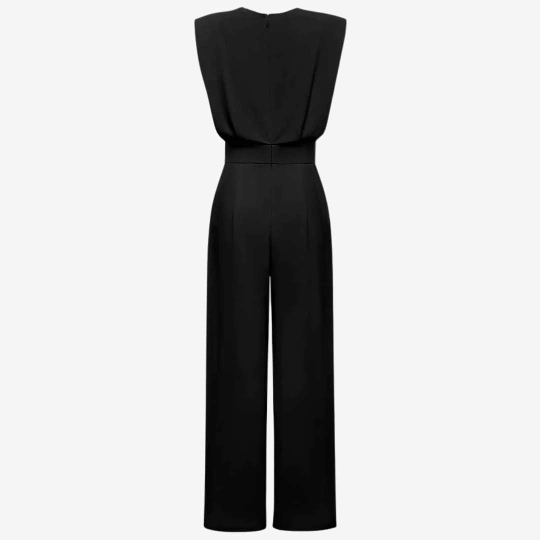 Relebohile | Belted Fluid Jumpsuit