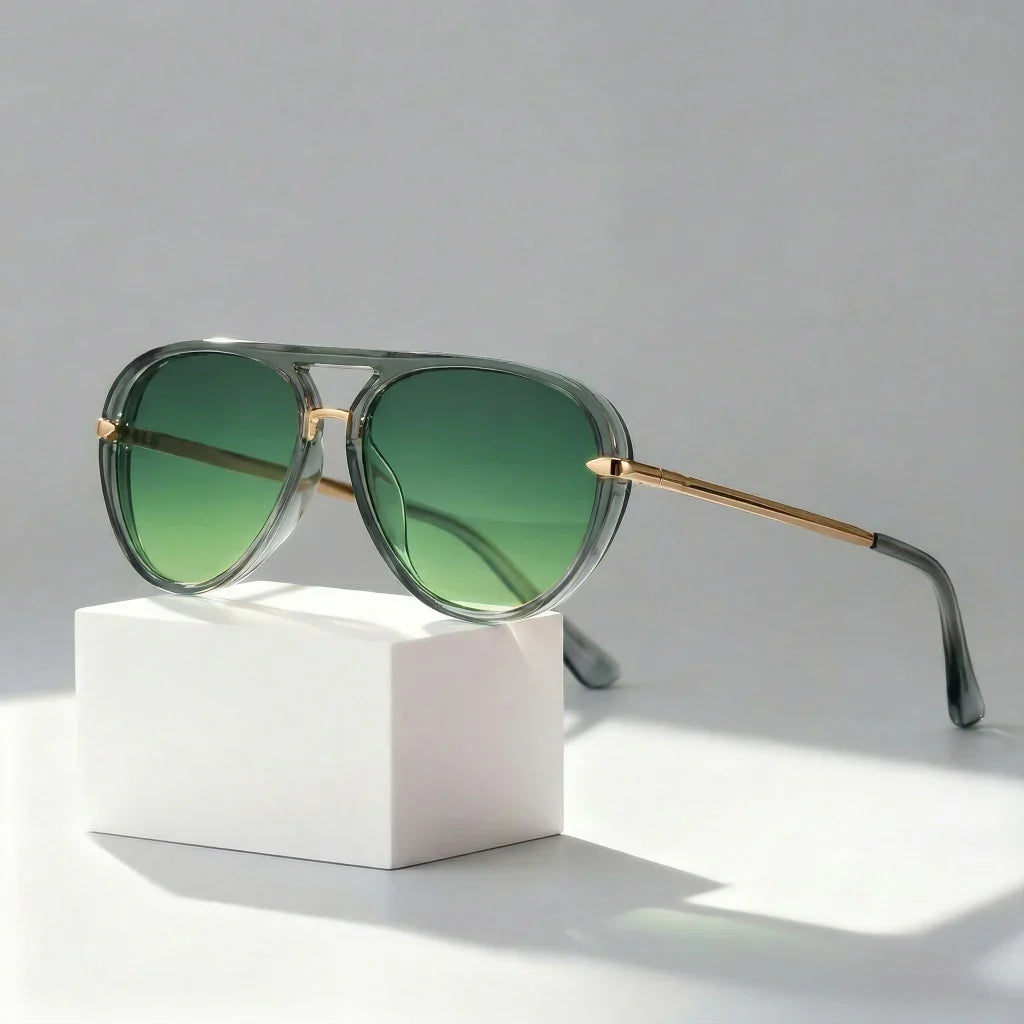Ntlotleng | Bold Retro Aviator Sunglasses
