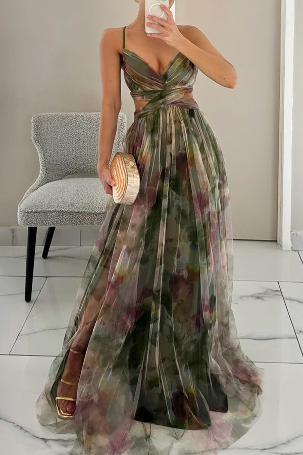 Rosalie | Classic Floral Midi Dress