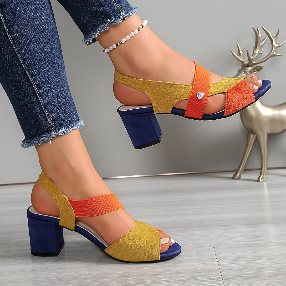 Nomawabo | Orthopedic Cushioned Block Heels
