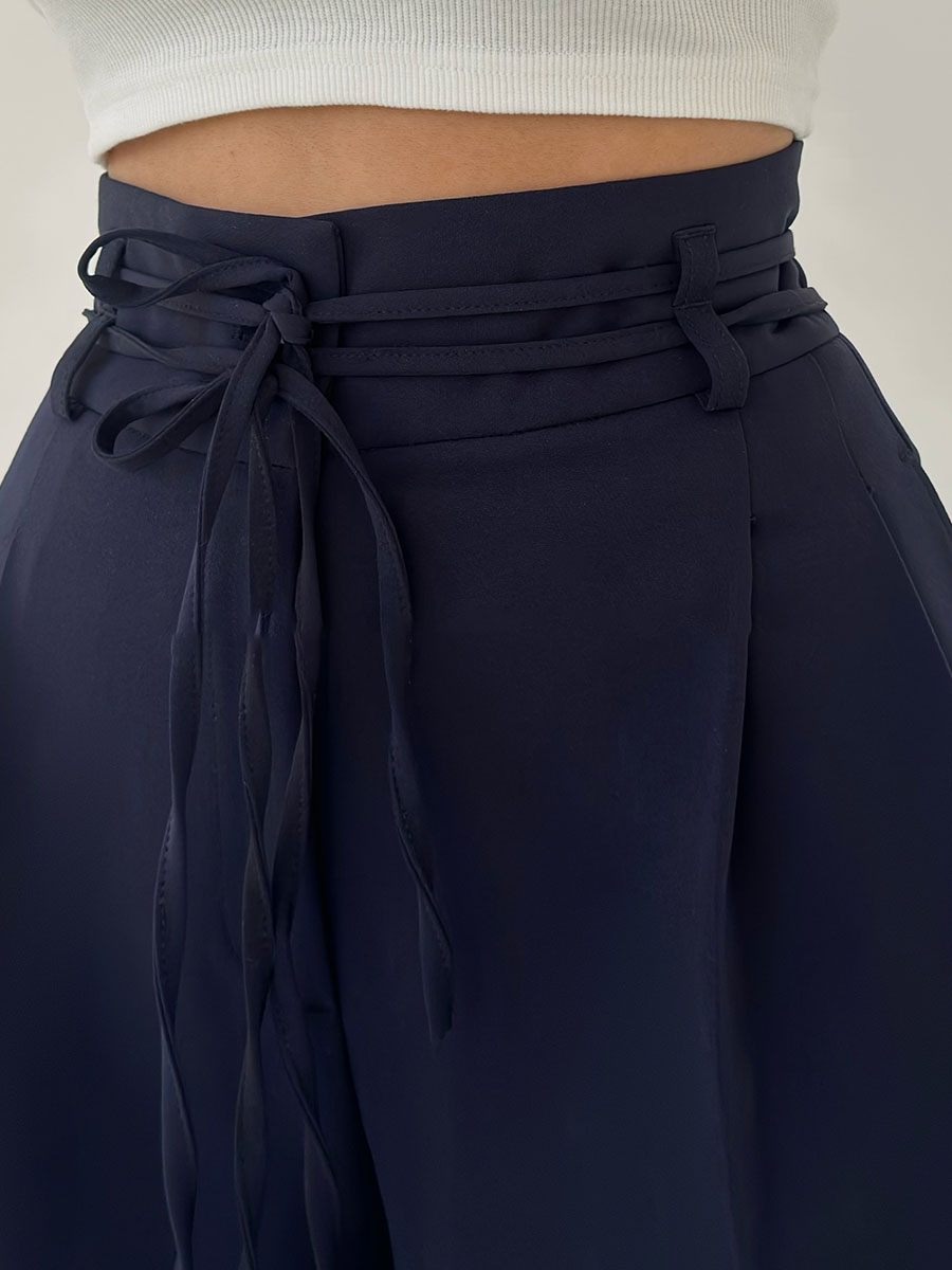 Giselle | High-Waisted Wide-Leg Trousers