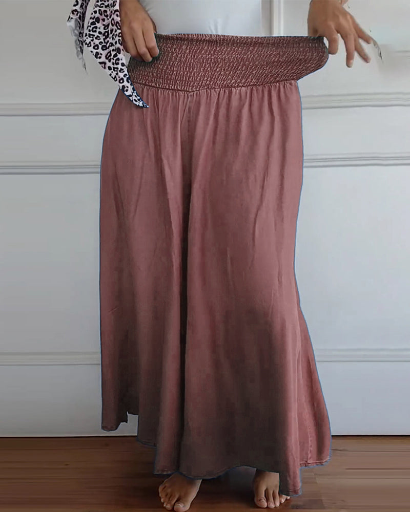 Delphine | Flowing Wide-Leg Trousers