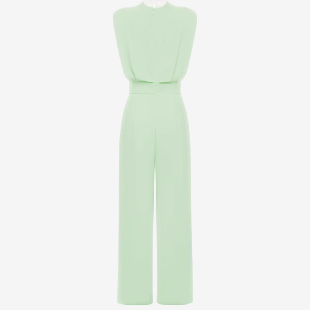 Relebohile | Belted Fluid Jumpsuit