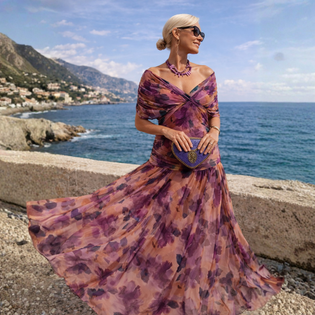 Karabo | Off-Shoulder Mermaid Maxi Dress