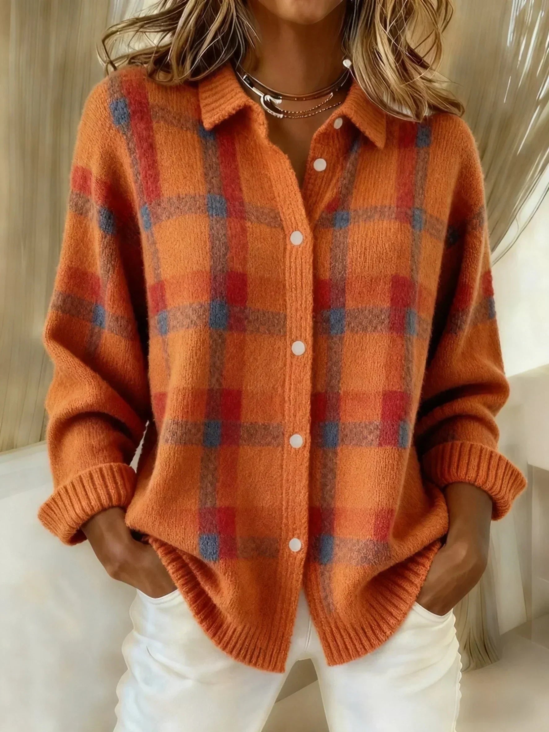 Nompumelelo | Cloud-Soft Plaid Button-Up