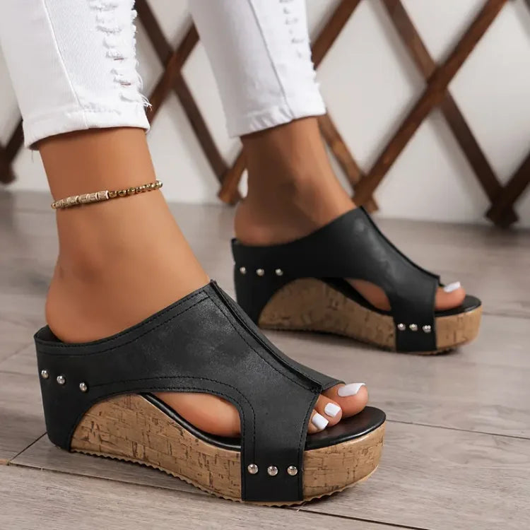 Nametso | Arch Support Wedge Sandals