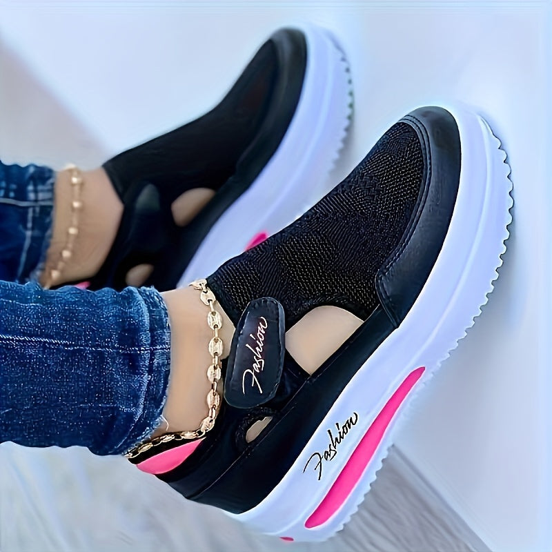 Modirelo | Knit Slip-On Cushioned Sneaker