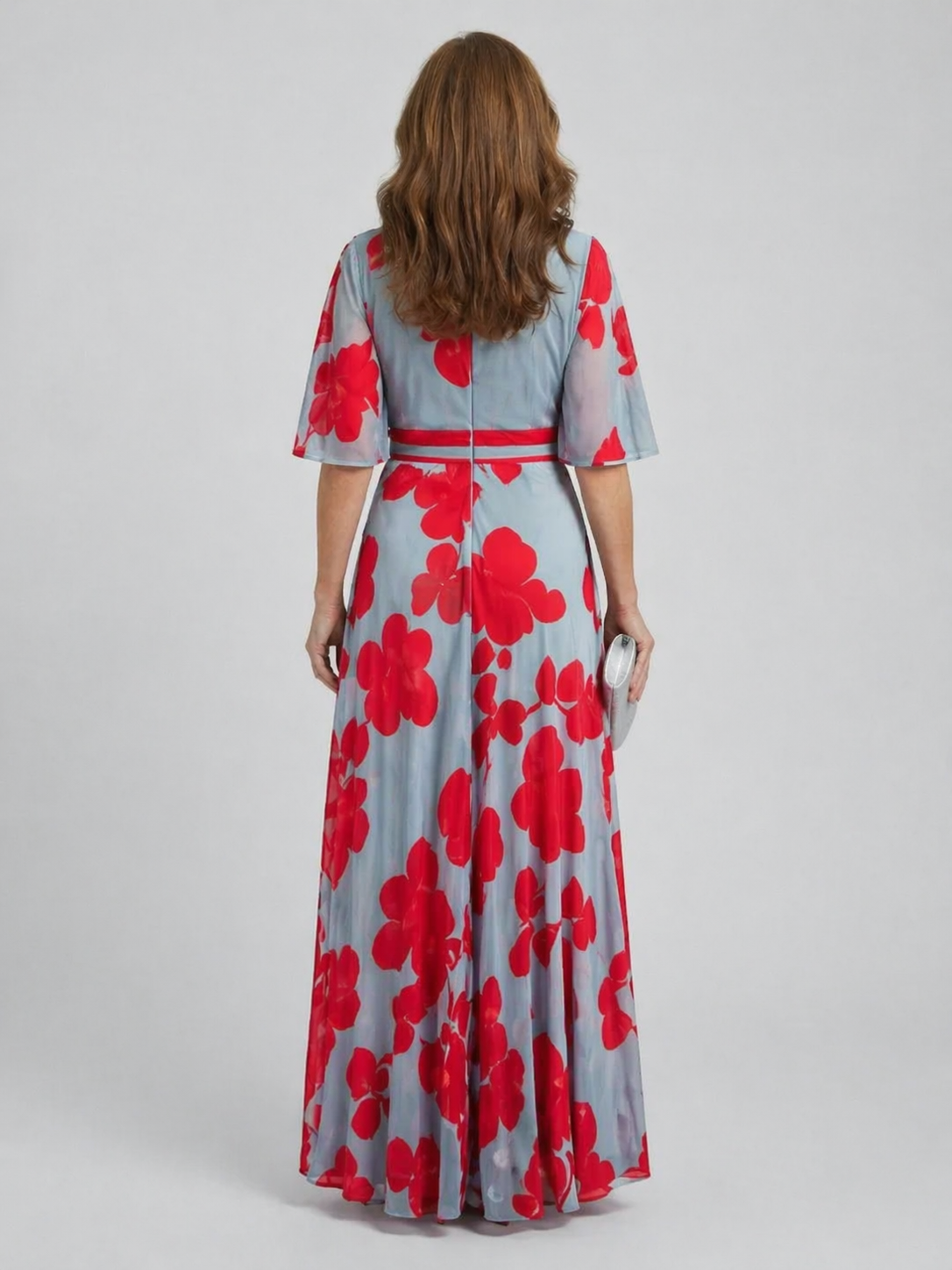 Seraphina | Floral Halter Maxi Dress