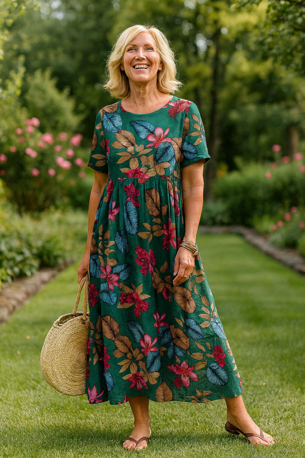 Aurora | Floral Breezy Maxi Dress