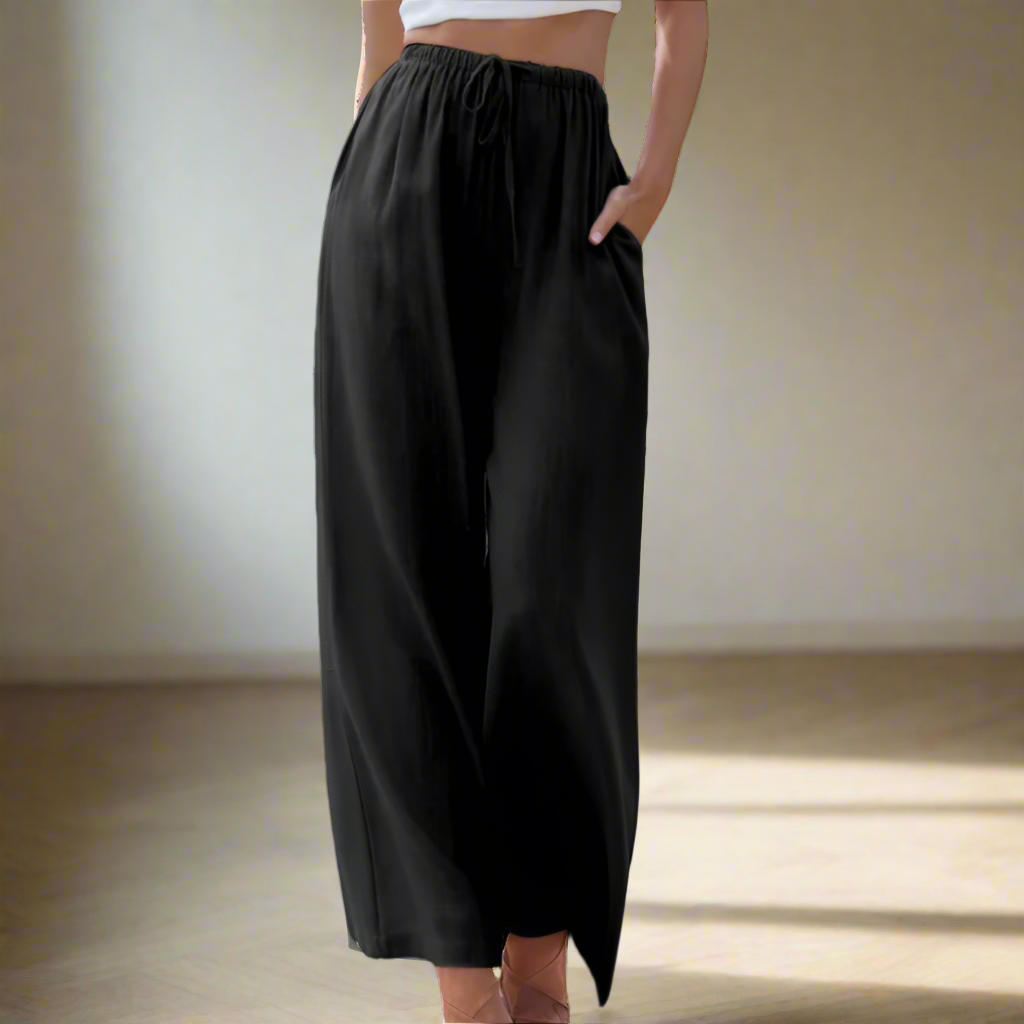 Elodie | Wide-Leg Summer Trousers