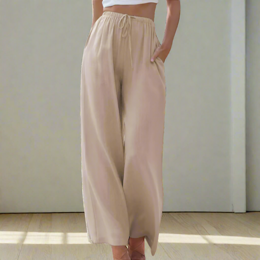 Elodie | Wide-Leg Summer Trousers