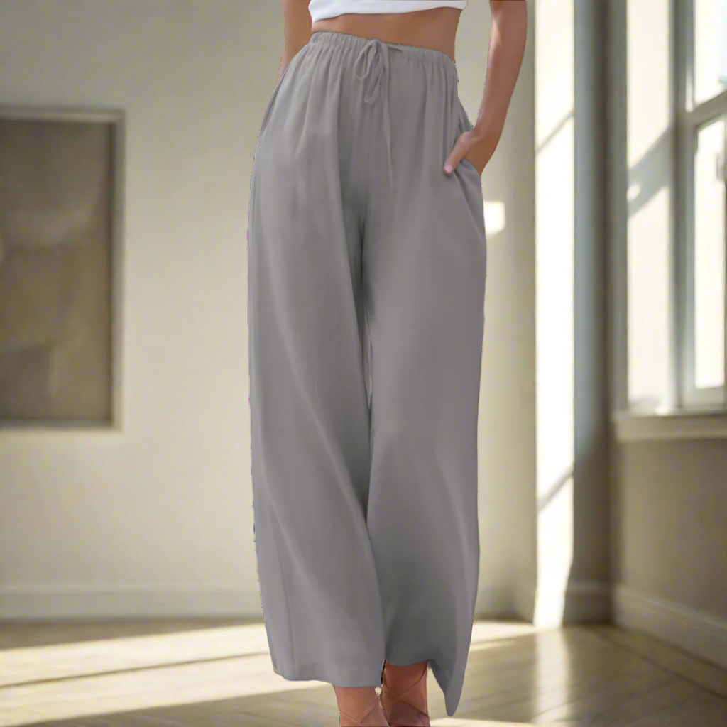 Elodie | Wide-Leg Summer Trousers