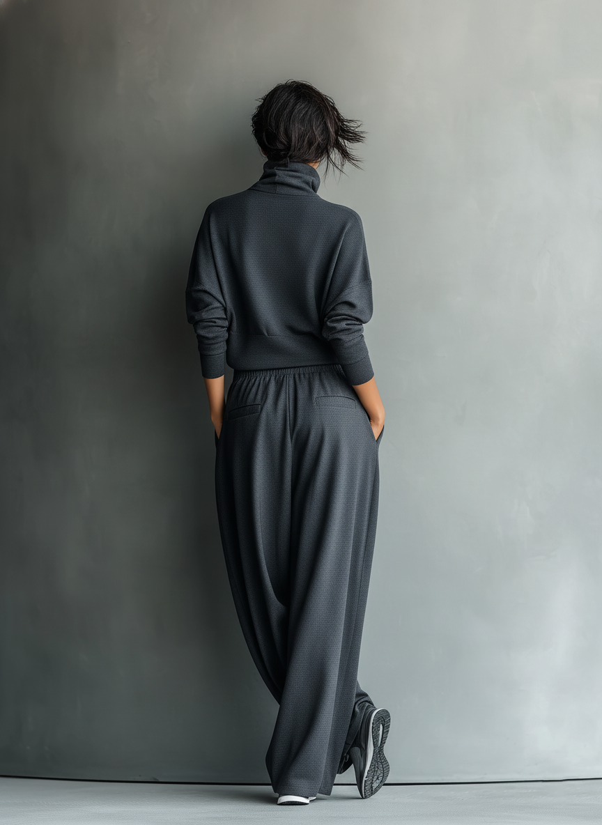 Sonja | Knit Two-Piece Wide-Leg Set