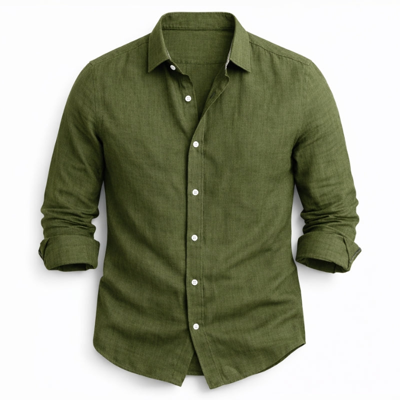 Simon | Breathable Linen Blend Shirt