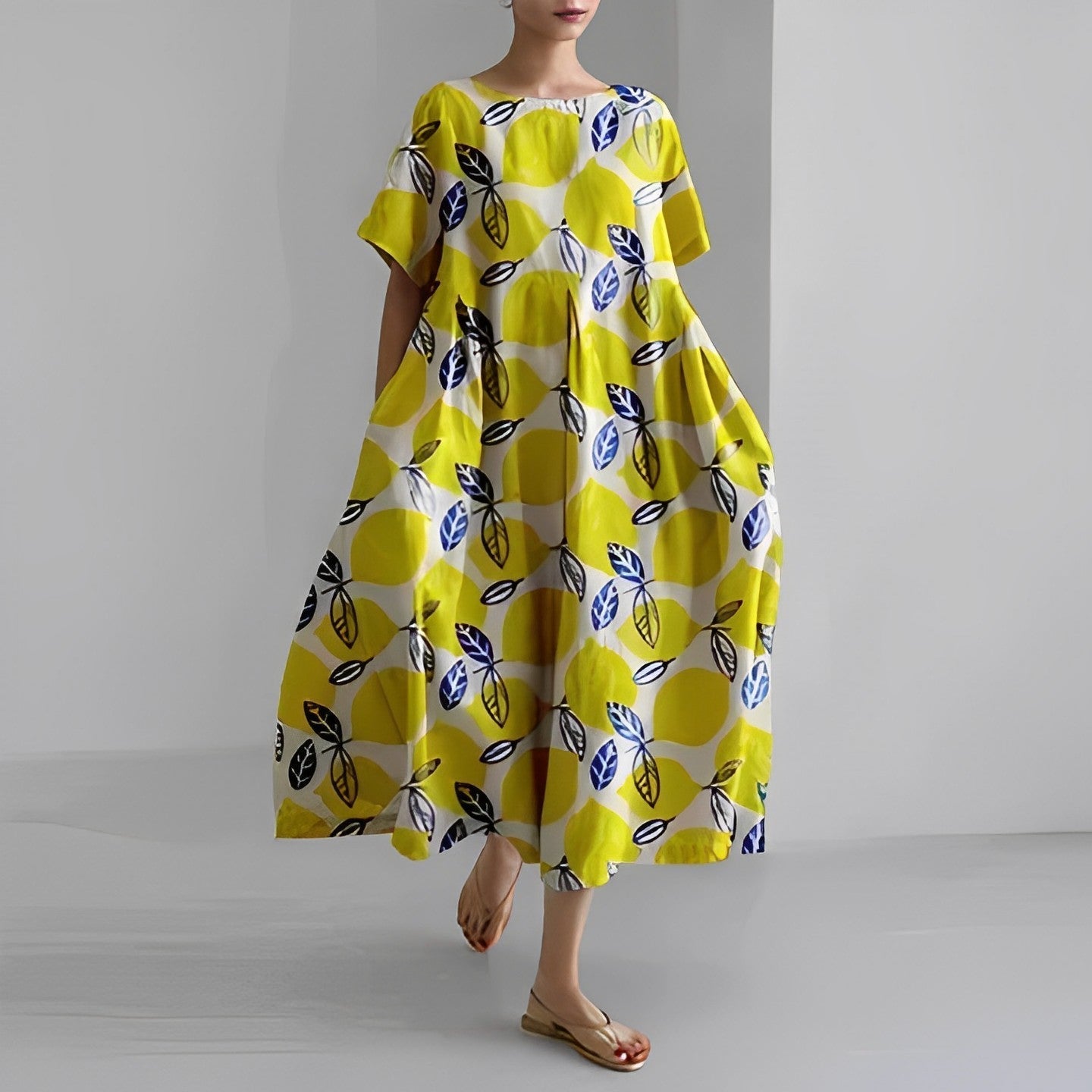 Elara | Boho Floral Spring Dress