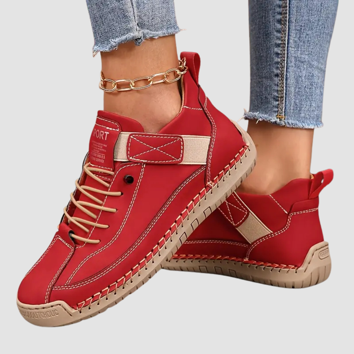 Ntombizodwa | Orthopedic Slip-On Leather Sneakers